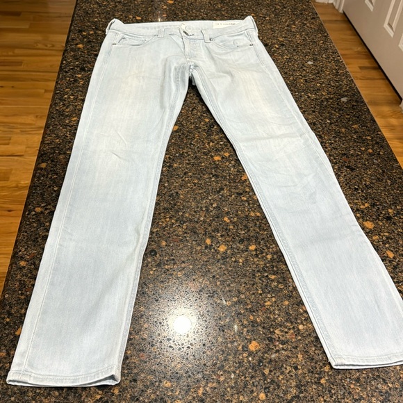 Rag and Bone “Dre” Women’s Light Blue Denim Size 25 - Picture 1 of 7
